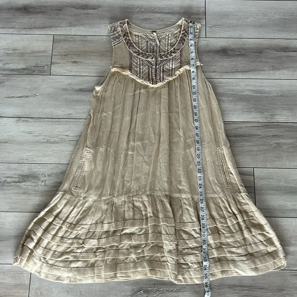 Free People boho hippie sleeveless dress size small